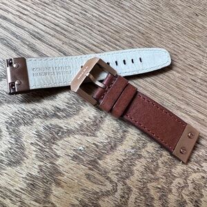 Brera Orlogoli Genuine Leather Watch band